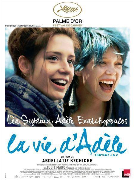 Cinéma : La vie d’Adèle – chapitres 1 et 2