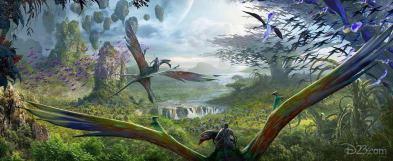Avatar : Les concept art de l’attraction Disney