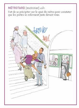 Les mots qui manquent aux parisiens, Amandine Péchiodat et Jean-Loup Chiflet