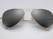 Luxe Ray-Ban Aviator Solid Gold