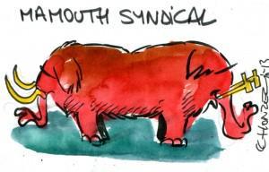 Y a-t-il un droit à la syndicalisation ? imgscan contrepoints 2013340 mamouth syndical