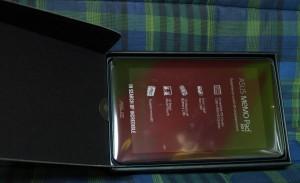 boite3 300x183 [Déballage] Memo Pad HD 7