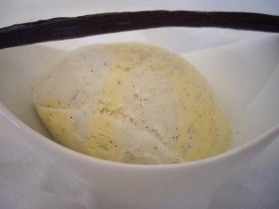 Les Glaces panachées #1 : Sorbet et glace à la vanille (inspiration Pierre Hermé)