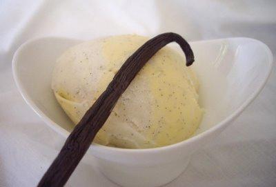 Les Glaces panachées #1 : Sorbet et glace à la vanille (inspiration Pierre Hermé)