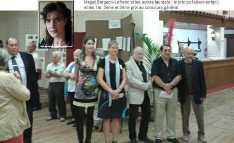 L’auteure Magali Bergeon-Lefranc reçu prix roman jeunesse pour 2ème tome livre 