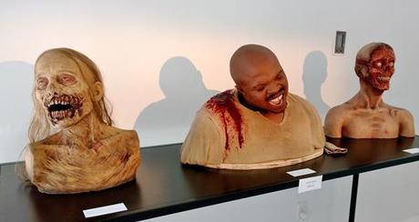 De l'art zombie dans une galerie new yorkaise