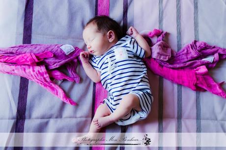 Photographe de maternité et enfant à Arcueill – Manon 11 jours – Séance naissance à domicile