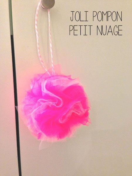 [DIY] Joli pompon en tulle