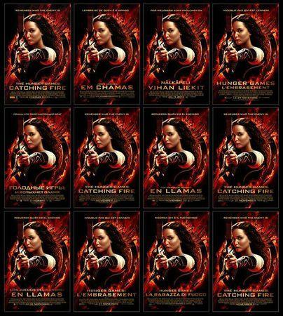 international catching fire posters