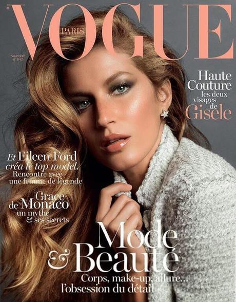 Les cover girls de Vogue pour le mois de Novembre...