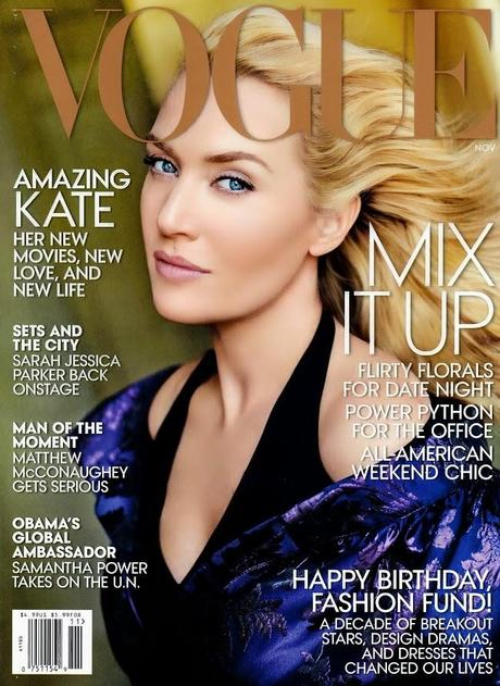 Les cover girls de Vogue pour le mois de Novembre...
