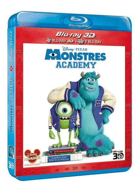 Monstres Academy – Le 10 novembre en avant-première digitale et le 20 novembre en Blu-ray 3D, Blu-ray