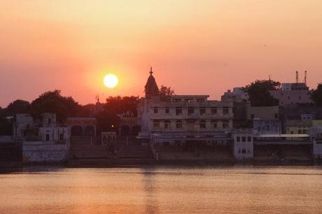 INDE // Un couché de soleil à Pushkar