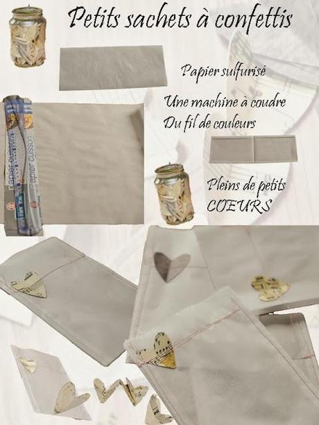DIY : Des petits sachets à confettis