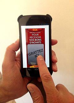 Scan n scratch demo Scan‘N #Scratch va faire gratter les #clients !