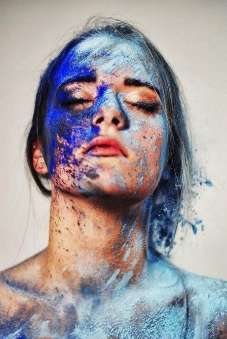 Bleu indigo et Tie and Dye