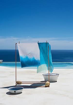 Bleu indigo et Tie and Dye