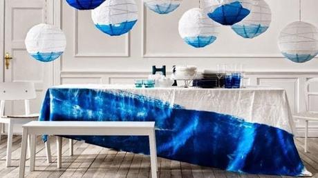 Bleu indigo et Tie and Dye