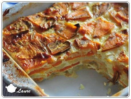 Gratin aux patates douces