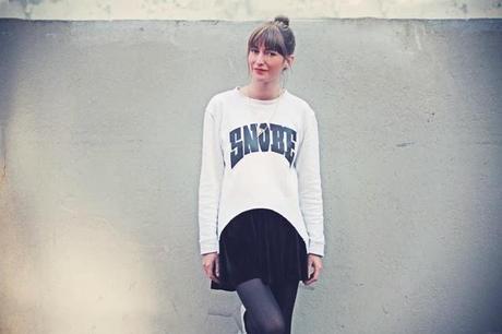 DIY / ASYMMETRIC SWEATSHIRT