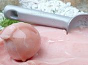 Sorbet pêches vigne