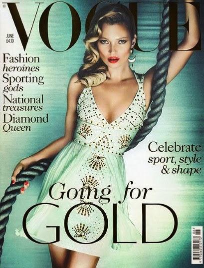 Kate Moss intègre la rédaction mode du Vogue UK...