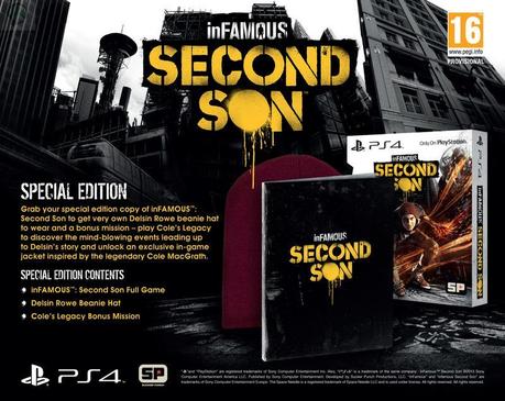 infamoussecondson specialedition 800x635 inFAMOUS Second Son : jaquette et éditions spéciales  ps4 Infamous Second Son collector 