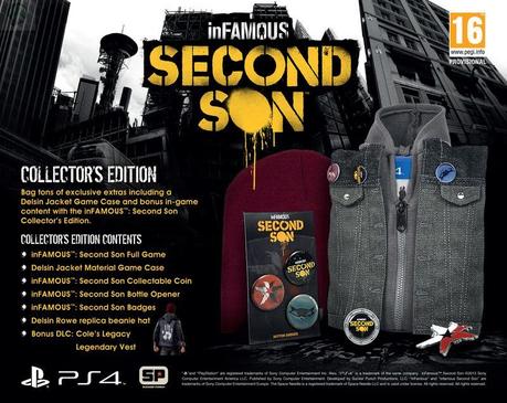 infamoussecondson collectoredition 800 inFAMOUS Second Son : jaquette et éditions spéciales  ps4 Infamous Second Son collector 