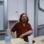 Quelques photos de la conférence de Stallman