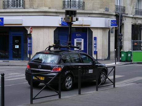 Google cartographie les rues de Paris