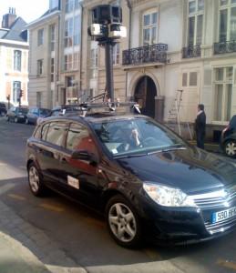 Photo de la voiture Google Map à Lille