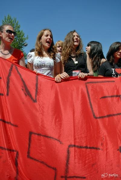 Manifestation lycéenne du 6 mai 2008