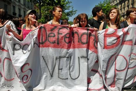 Manifestation lycéenne du 6 mai 2008