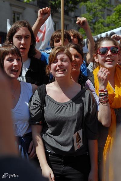 Manifestation lycéenne du 6 mai 2008