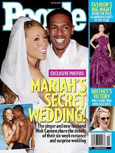 Mariah Carey s'est mariée!