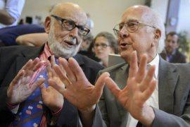 François Englert et Peter Higgs