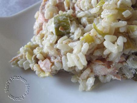 risotto poireaux saumon (2)