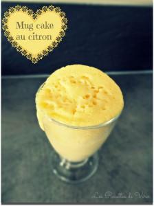 Mug cake au citron Mug cake au citron