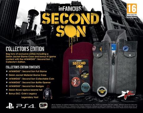 inFAMOUS Second Son : jaquette et éditions spéciales‏