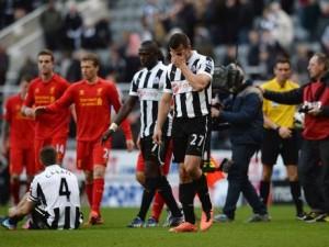 Les Magpies après leur défaite 6-0 l'an dernier