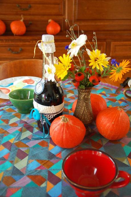 La citrouille - une belle déco d'automne
