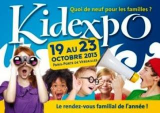 Du 19 au 23 octobre 2013  bienvenue à Kidexpo ! Des ateliers à ne pas manquer !
