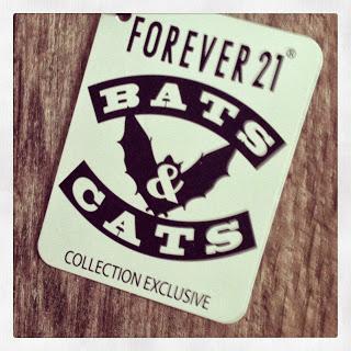 FOREVER 21 : collection BATS & CATS