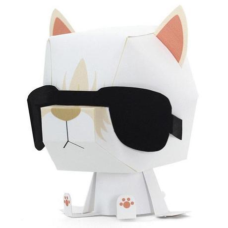 Exposition :  Paper Toy Mania, Karl Lagerfeld x Shin Tanaka