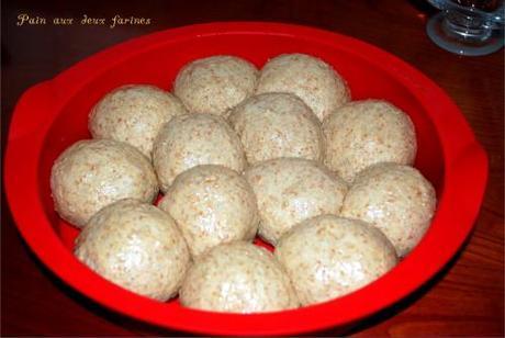 Pain aux deux farines pain aux deux farnies