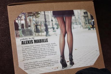 Gambettes Box by Alexis Mabille