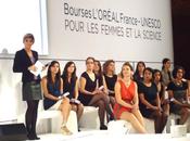 Cérémonie remise bourses L’Oréal France UNESCO Pour Femmes Science rencontre avec Irène Dang