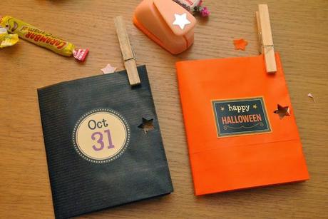 Sachets surprises pour Halloween