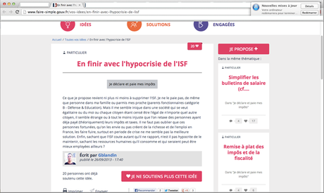 Supprimer l'ISF