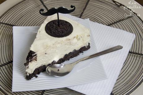 Cheesecake aux Oréo et au chocolat blanc